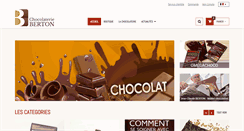 Desktop Screenshot of boutique-chocolat-patissier.com